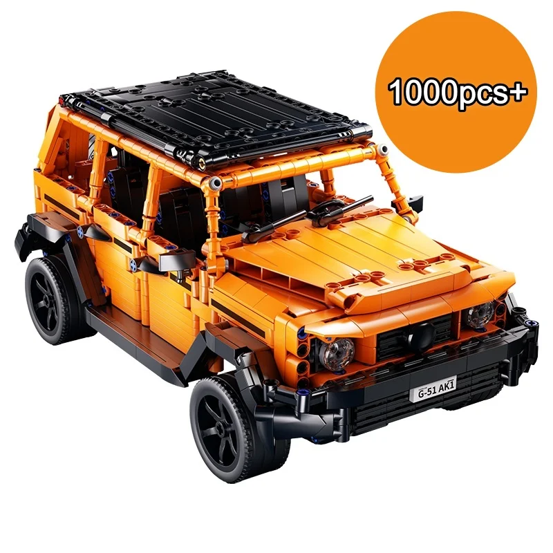 

1:14 NEW Technical Super Car G Class Off Road Vehicle Building Blocks Creative DIY Desktop Model Birthday gifts For Kids
