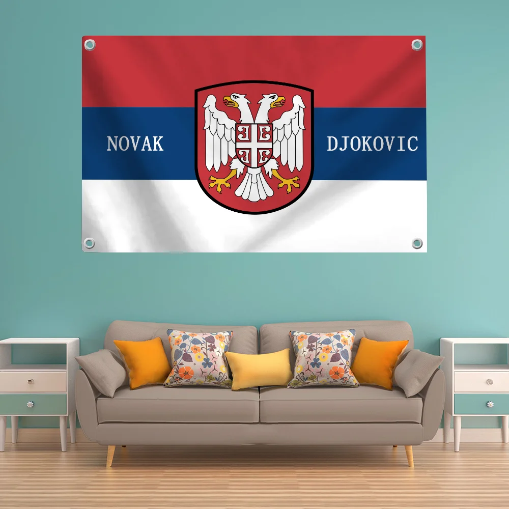 Flag Pride Flag Flag to Hang Flags for Rooms Banner N-novak D-djokovic Outdoor Decorations Flags and Banners Wall Decoration