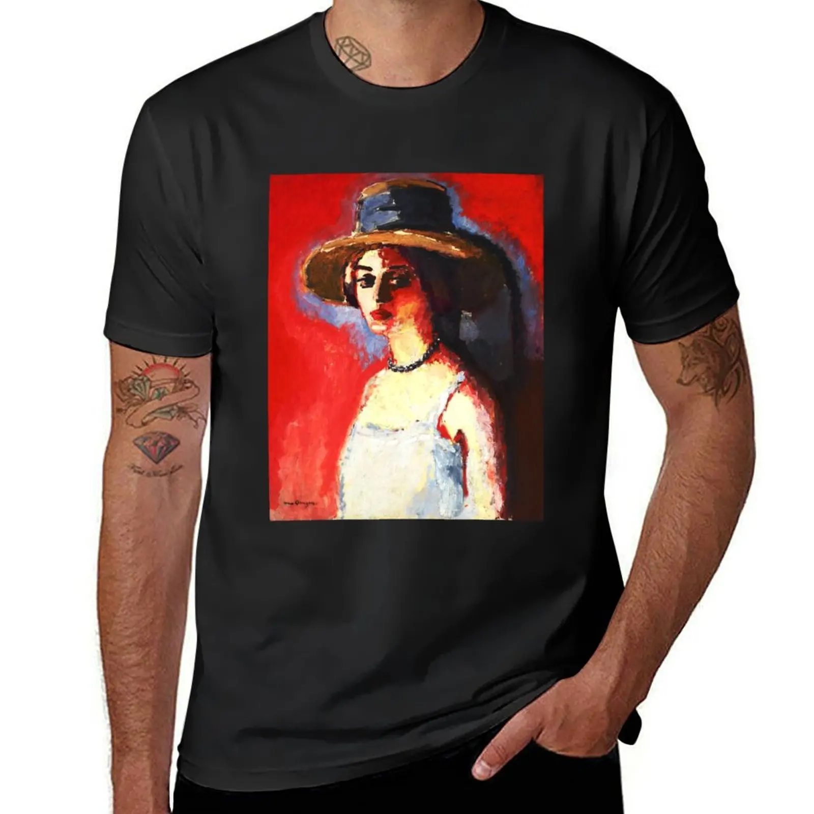 

Original Paintings by Kees van Dongen, 1877-1968, Netherlands T-Shirt quick drying vintage customizeds Men's clothing