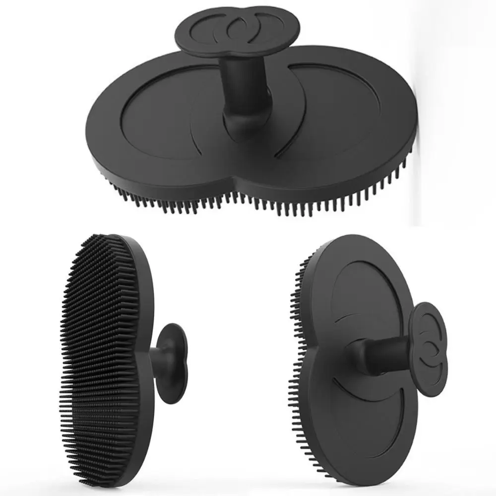 Spazzola per il viso in gel di silice al silicone Spazzola per il lavaggio delle mani Spazzola per il viso esfoliante morbida Pulizia profonda Rimozione di punti neri