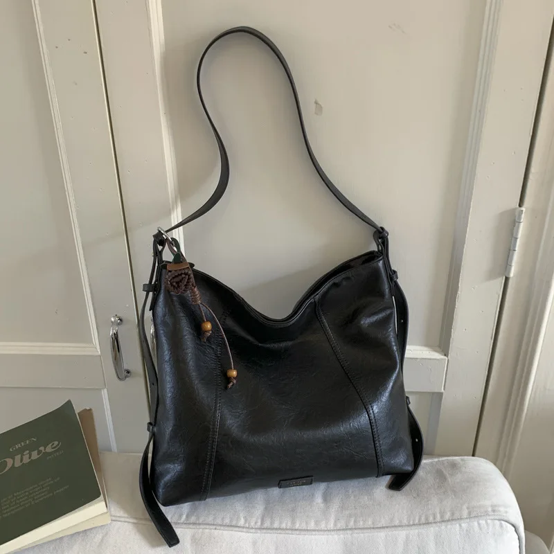 

2025 AW Fashion Tote Bag for Women, Textured Casual Shoulder Bag, Minimalist Crossbody Purse, Trendy Daily Bag