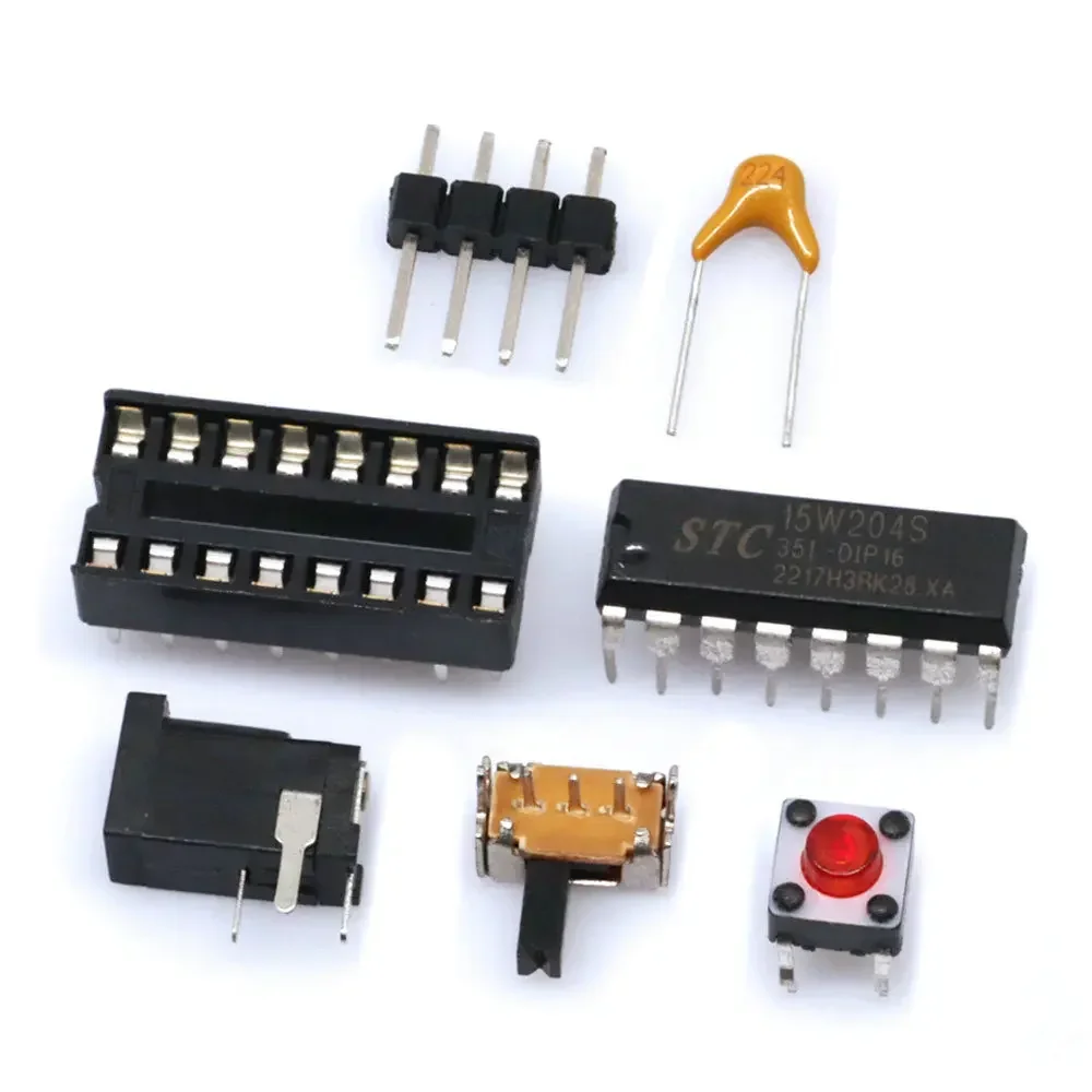 5V Electronic Hourglass DIY Kit Funny Electric Production Suite With LED Lamps Electronic Components Welding Training