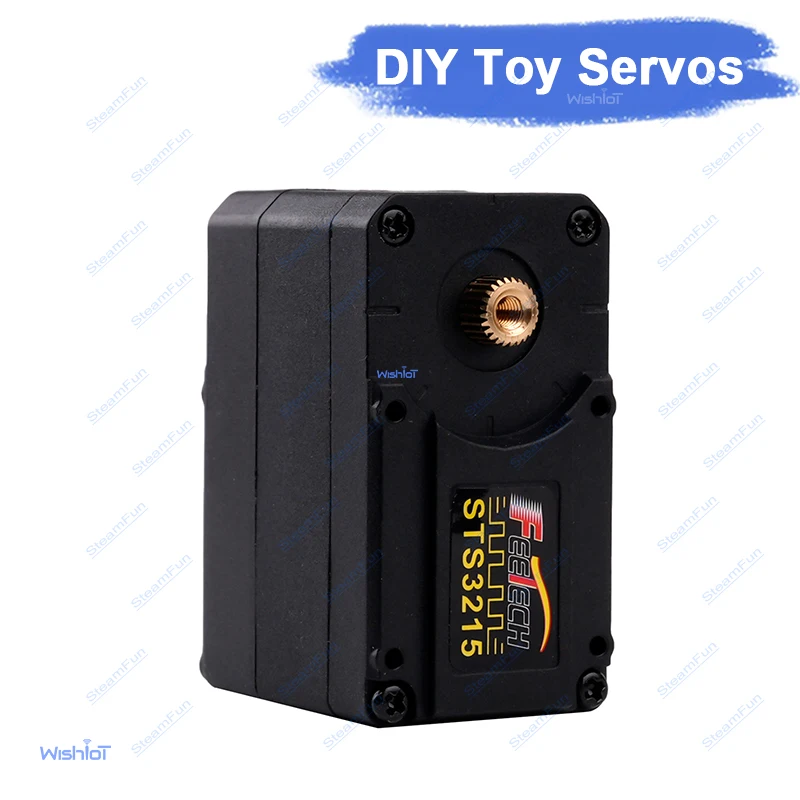 

STS3215 19kg Torque Dual Axis 360 Degree Motor Power Function Digital Servo RC Car Robot Robotic Model