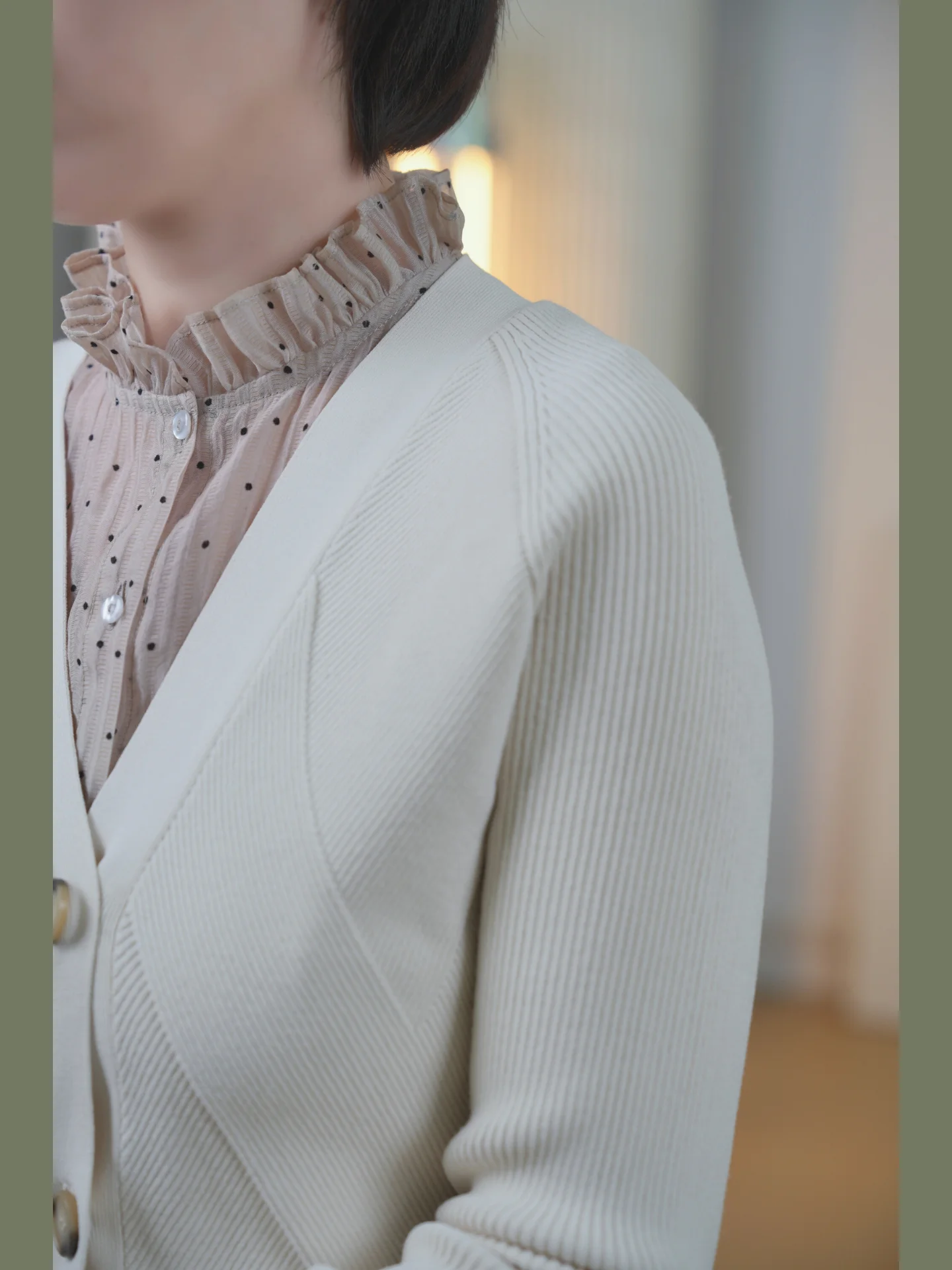 hepburn-style-women's-soft-series-flounce-cashmere-inner-match-fake-collar-coffee-tangerine-color-silk-blend-spring-fashion
