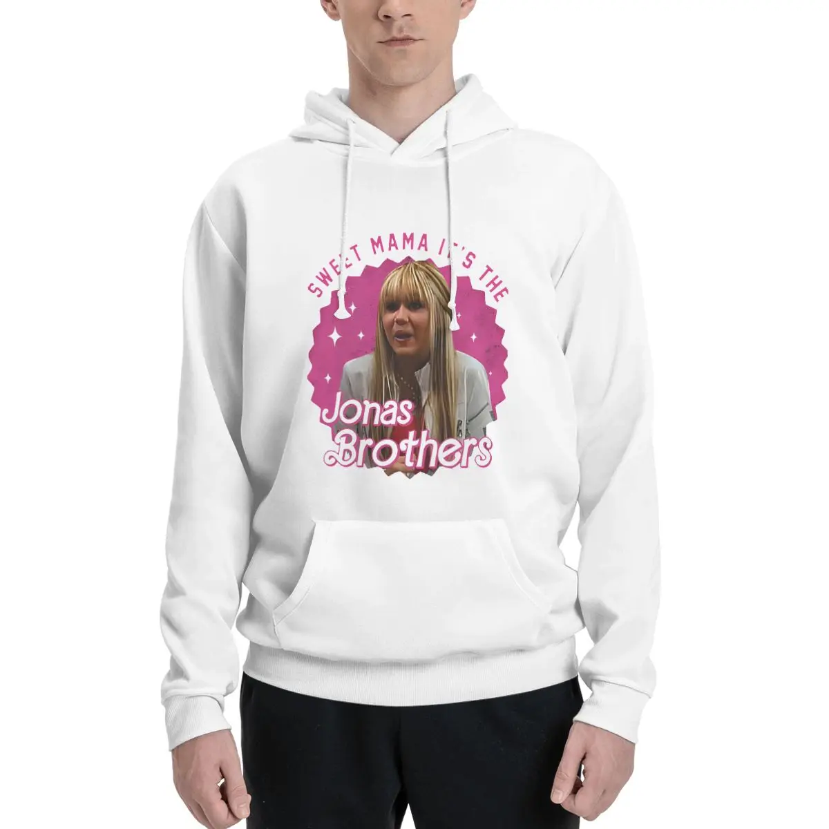 Sweet Mama It The Jo Bros Polyester Hoodie pria Sweatershirt hangat Dif warna ukuran