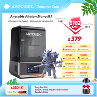 ANYCUBIC Photon Mono M7 14K Mono MSLA 3D Printer 10'' 14K LCD Resin 3D Printer Speed Up to 150mm/h Printing Size 223*126*230mm