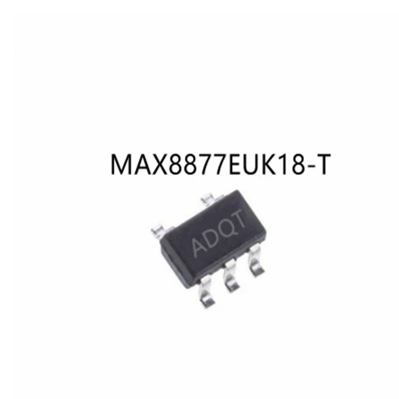 

1pcs/lot MAX8877EUK18 ADQT MAX8877EUK MAX8877 IC REG LINEAR 1.8V 150MA SOT23-5