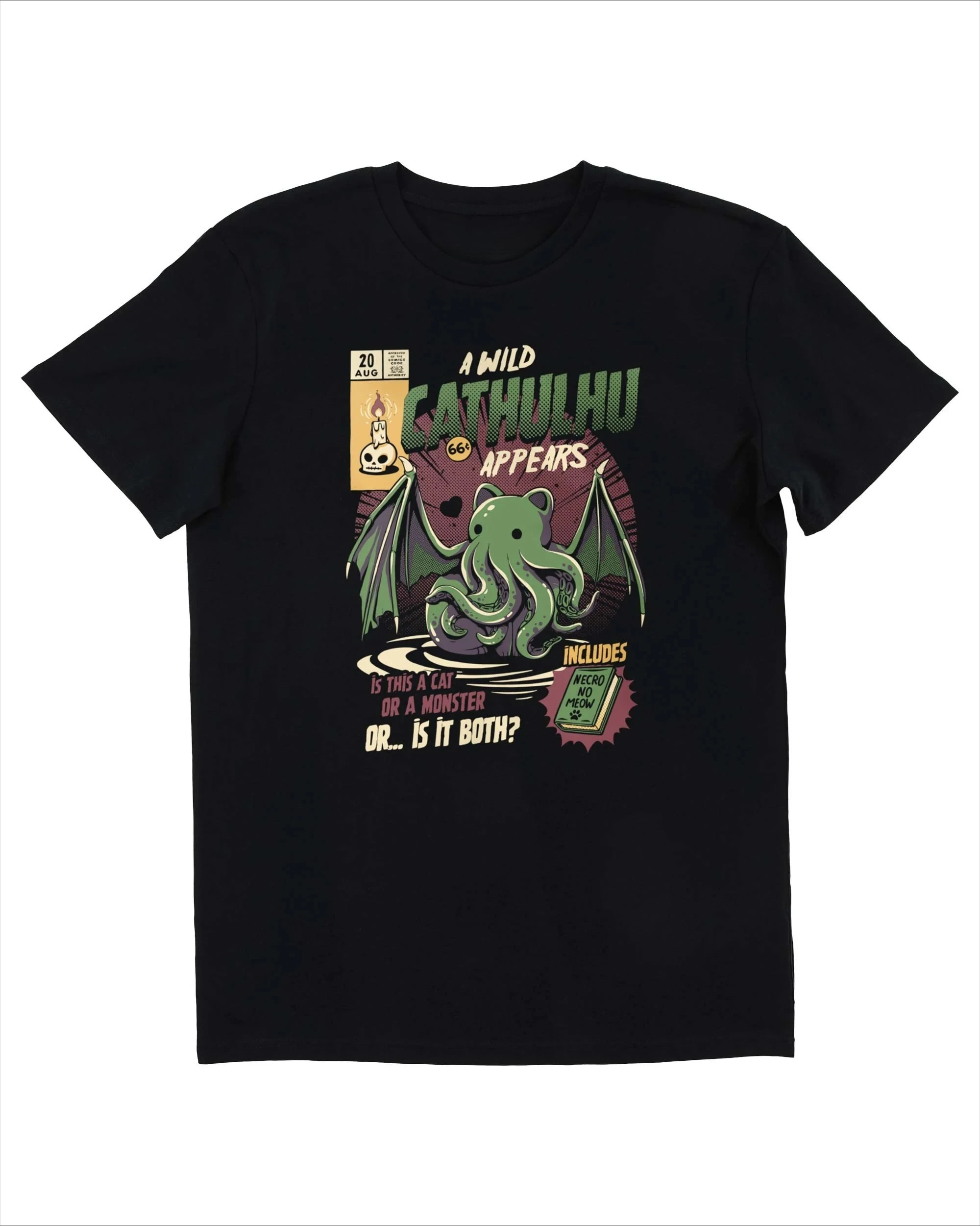 

Humour Monstre Mythique Cthulhu Clothing Pattern Printing Summer Luxury Brand Cotton Men's and Women's T-Shirts Short Sleeves
