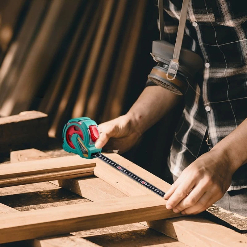 

5-метровая самофиксирующаяся стальная рулетка, упрочненная, износостойкая, высокоточная, устойчивая к порезам