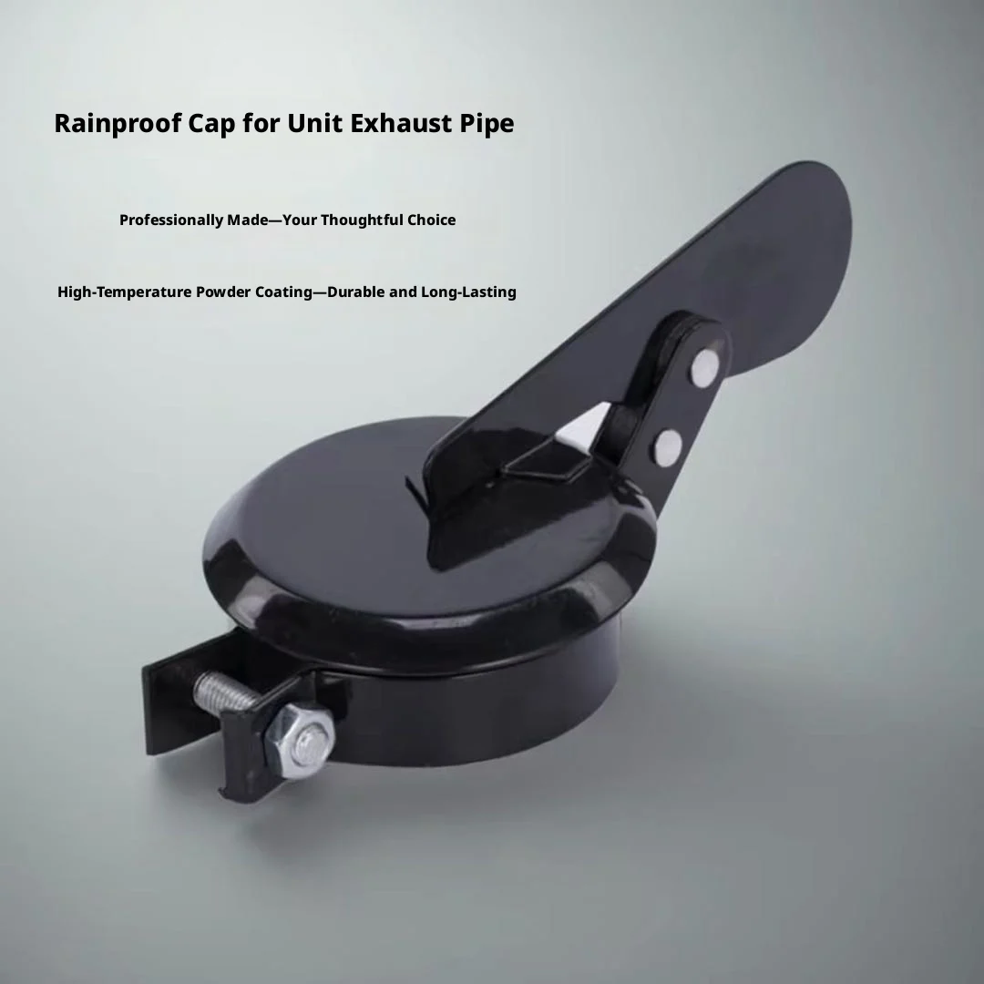 1PC Diesel Generator Exhaust Rain Caps Chimney Exhaust Pipe Muffler Exhaust Rain Cap Flapper