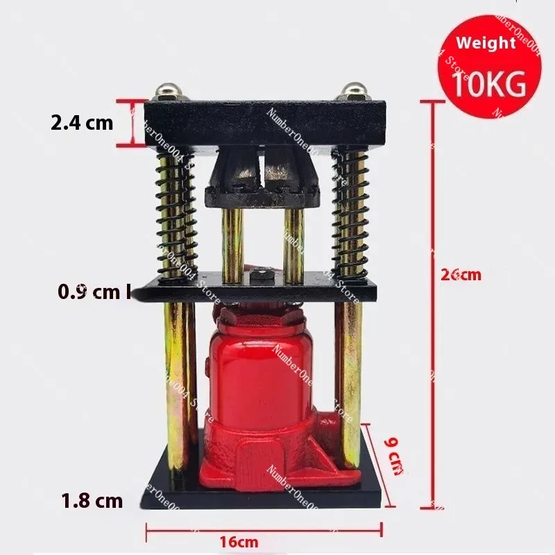

8-Tooth D-Type Hose Crimper 8-22mm - Manual Hydraulic Crimping Tool for High Pressure Tubes