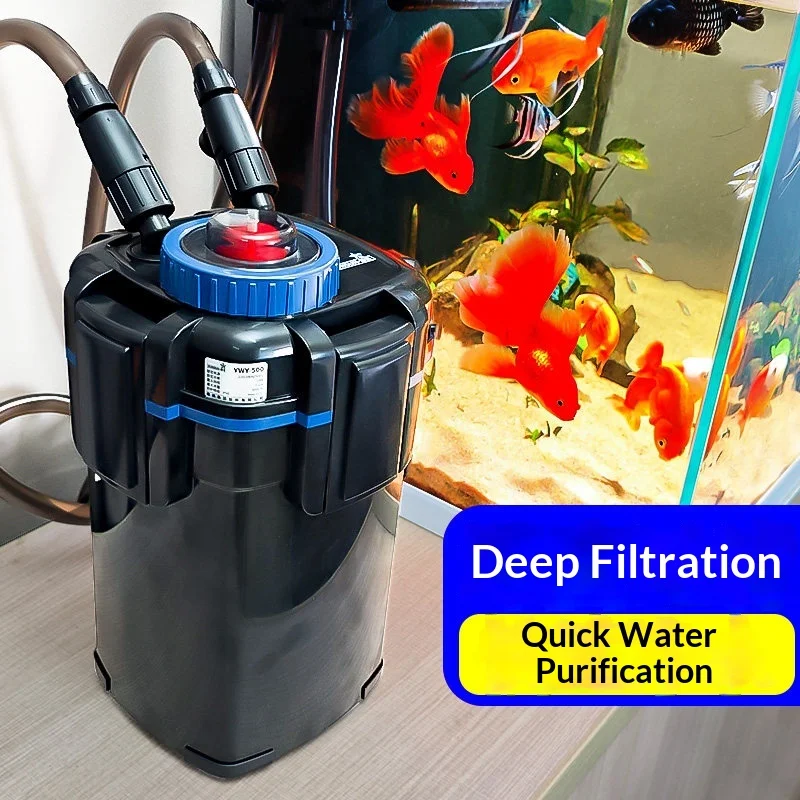 Three-in-One External Fish Tank Filter Bucket Ultra-Quiet Water Purification & Circulation System