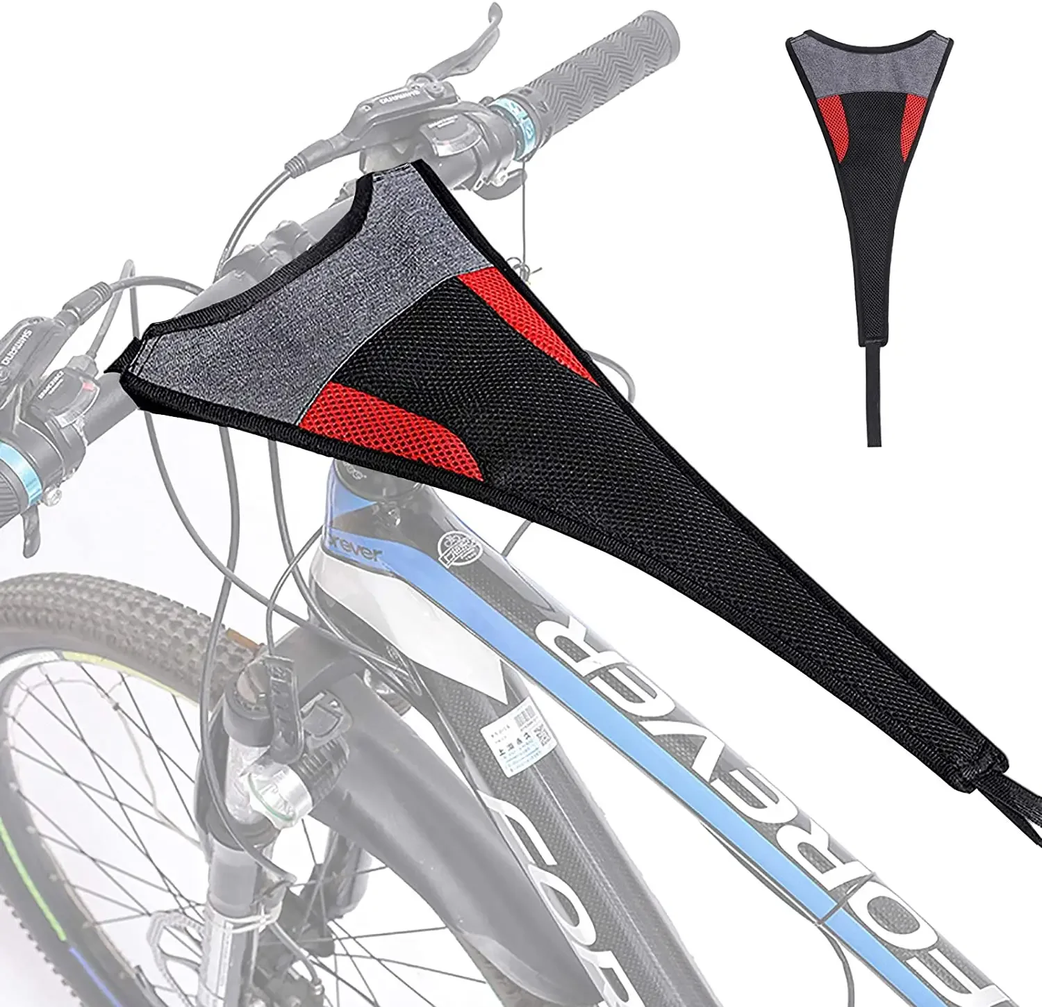 Bike Trainer Sweat Cover Guard - Pelindung Sepeda dengan Jaring Penyerap Keringat