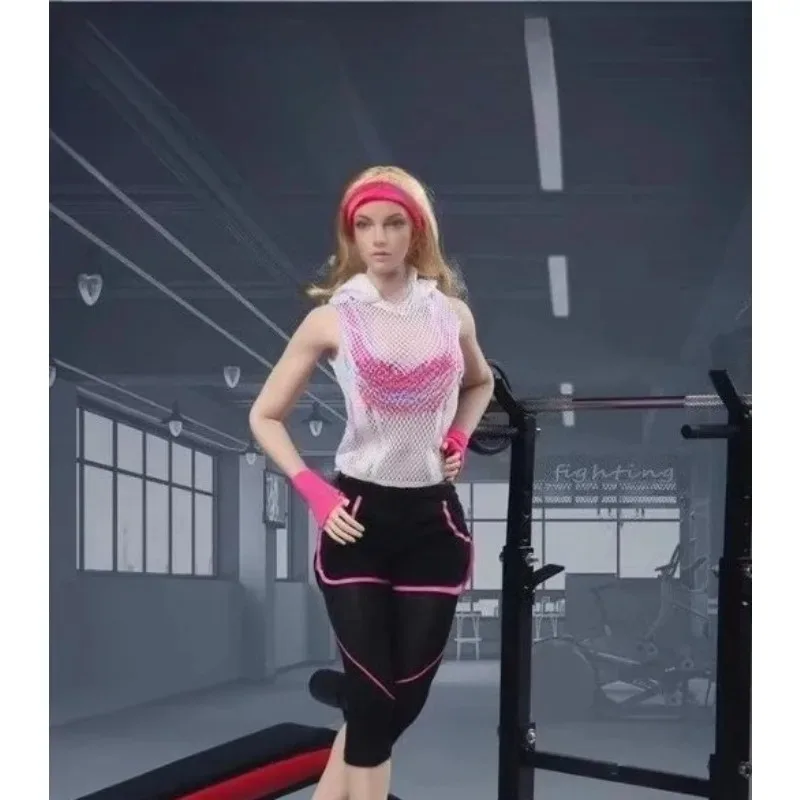1/6 Bilancia Moda Fitness Abbigliamento Sportivo Vestito Misura Soldato Femminile Modello di Vestiti per 12 "Action Figures Fire Girl Toys