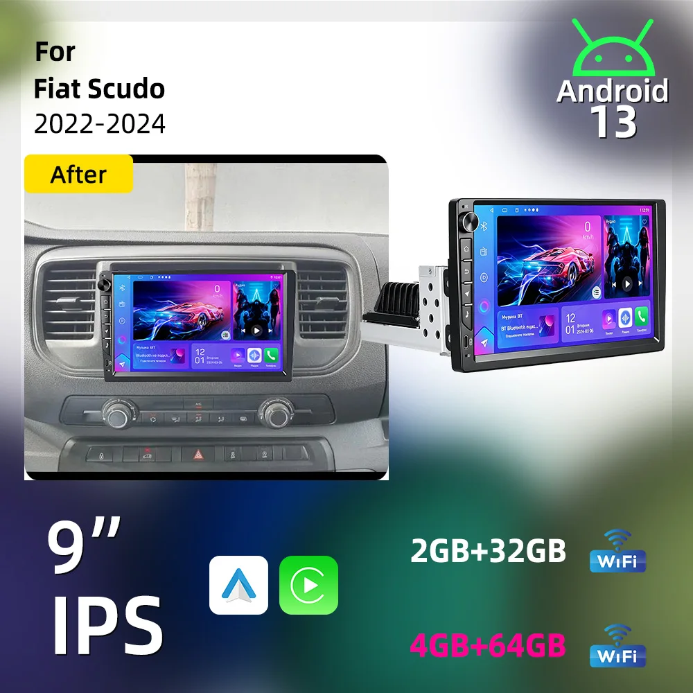 Car Radio Auto Multimedia Autoradio Android Stereo Carplay 1 Din 9