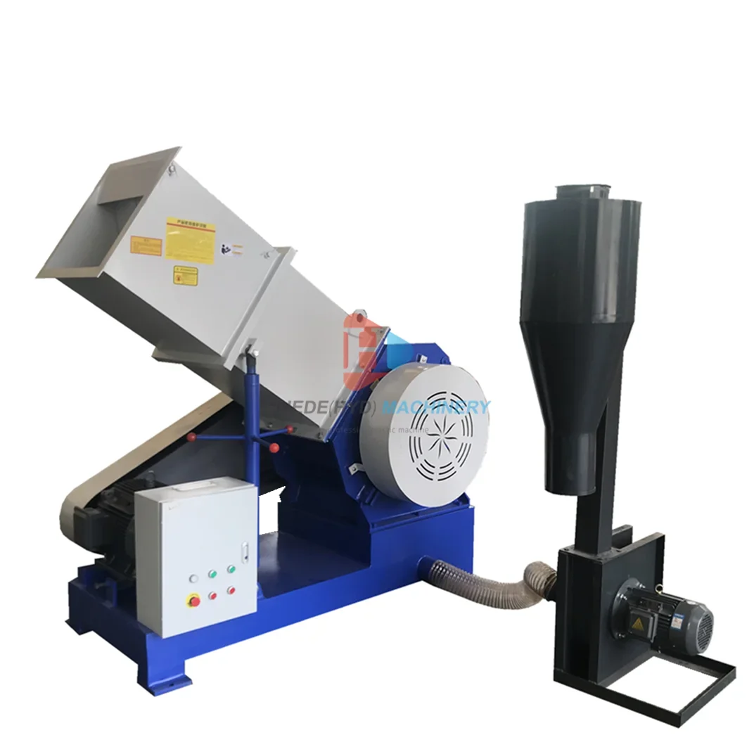 PVC PP PE PPR Pipe Crusher Plastic Tube Crush Machine Manufacturing Plant