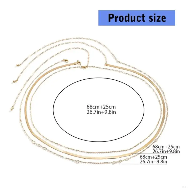 HX6F Luxurious Metal Snake Bone Chain ACCESSORY ACCESSOIRATION SÉLOGIE SÉLOGIE POUR FEMMES