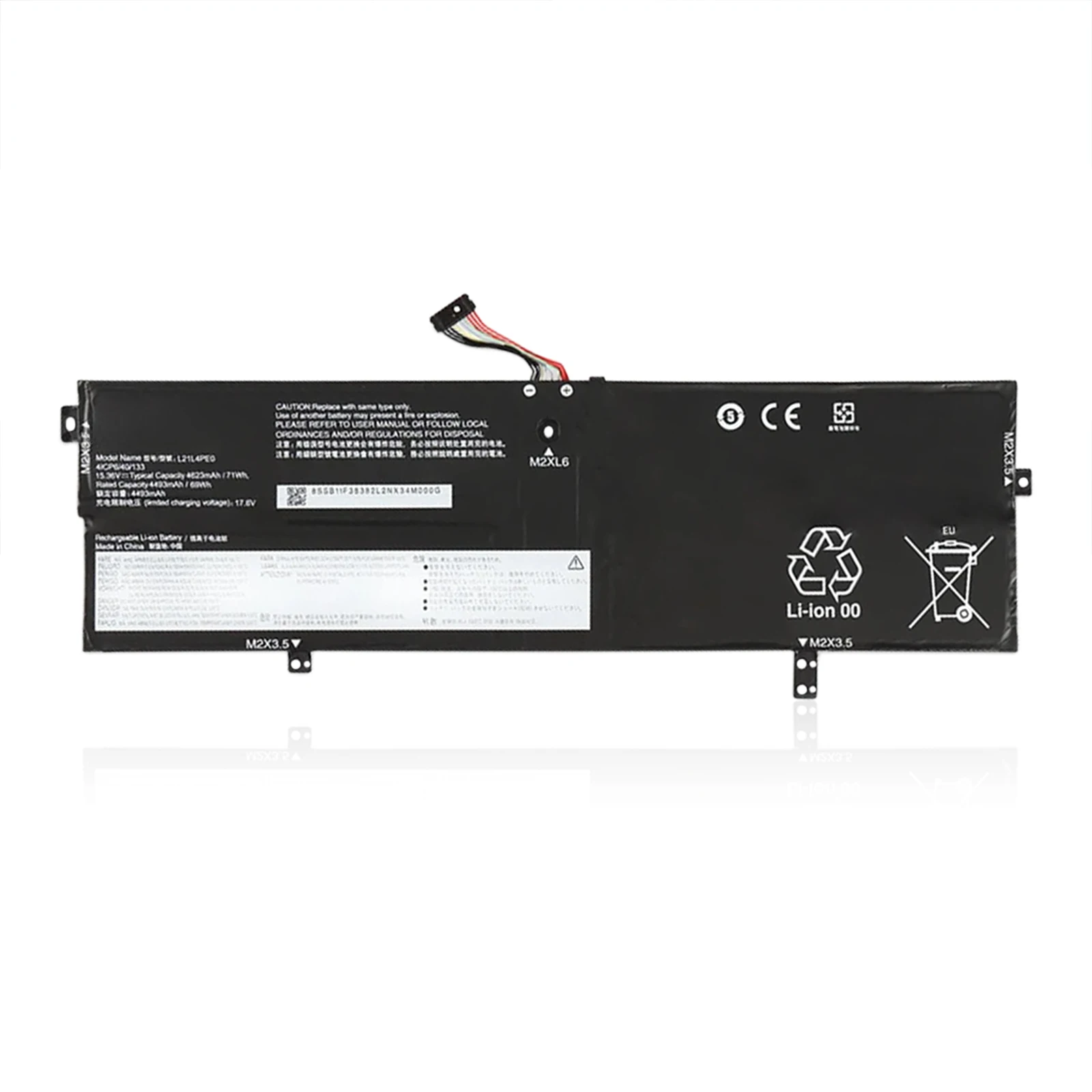 YOOFAN Batería Modelo L21L4PE0 para ordenador portátil, pieza de PC para Lenovo Yoga 7-14IAL7 Series 82QE 82VD L21B4PE2 L21M4PE3