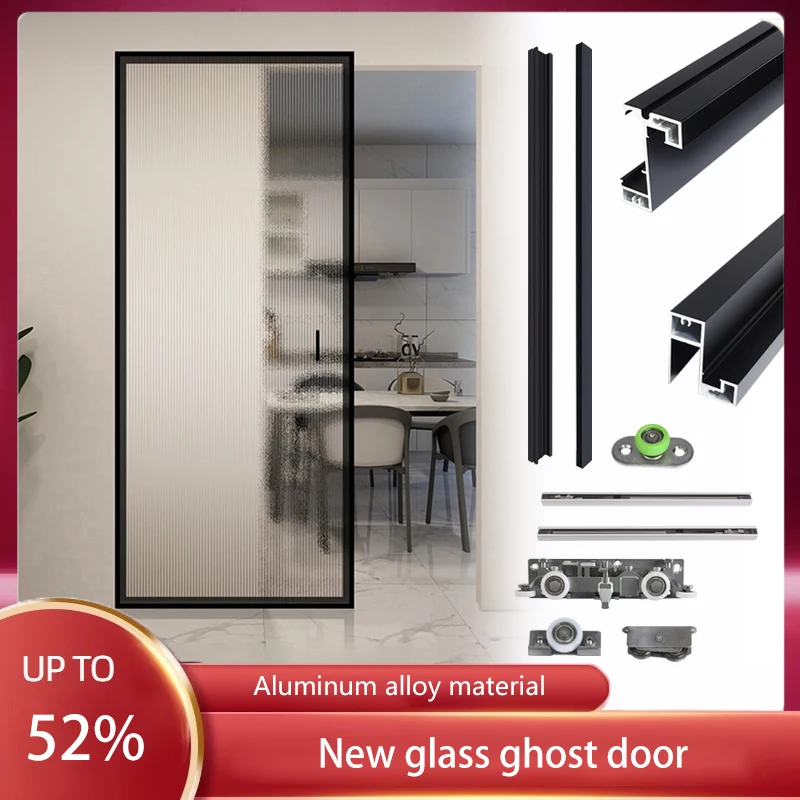 

Ghost Door Invisible Track Hardware Hanging Sliding Door Sliding Door No Track Sliding Door Hanging Sliding Buffer