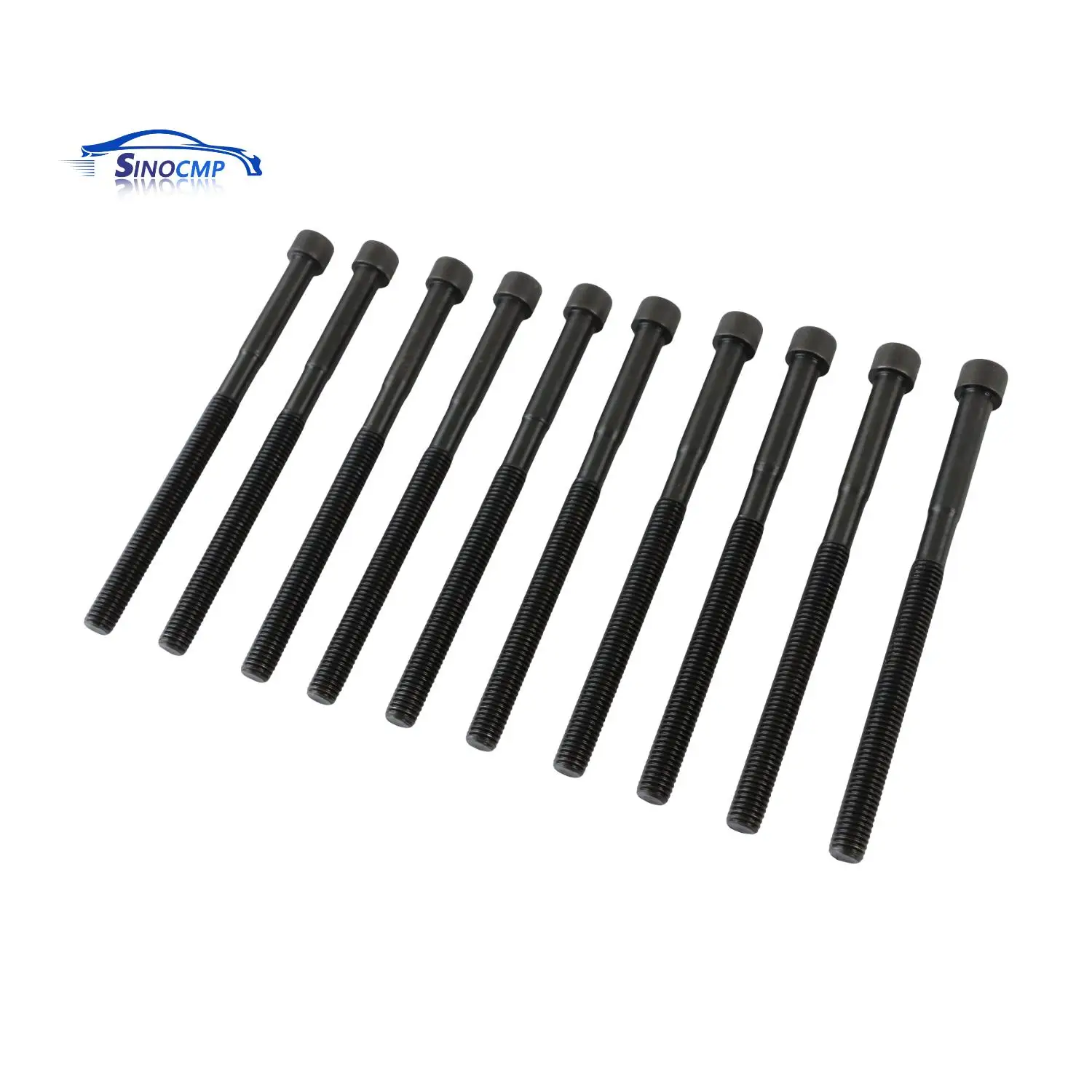 

10 PCS Head Bolts For 2011-2020 Hyundai Accent Verna Creta Elantra HB20 Kia Rio Forte Cerato Soul 1.6L G4FG Engine 22321-2B700