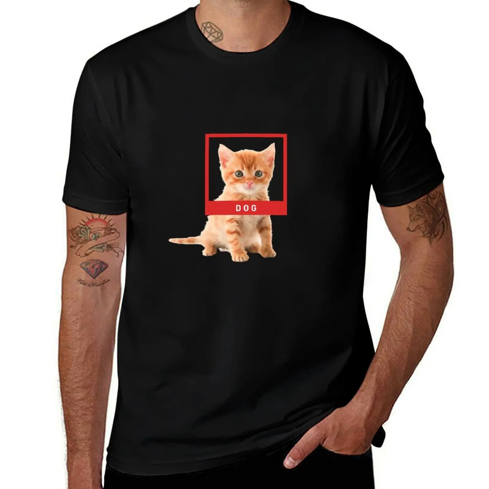 Genius Neural Network Finds Dog T-Shirt Casual Streetwear Short Sleeve Tee