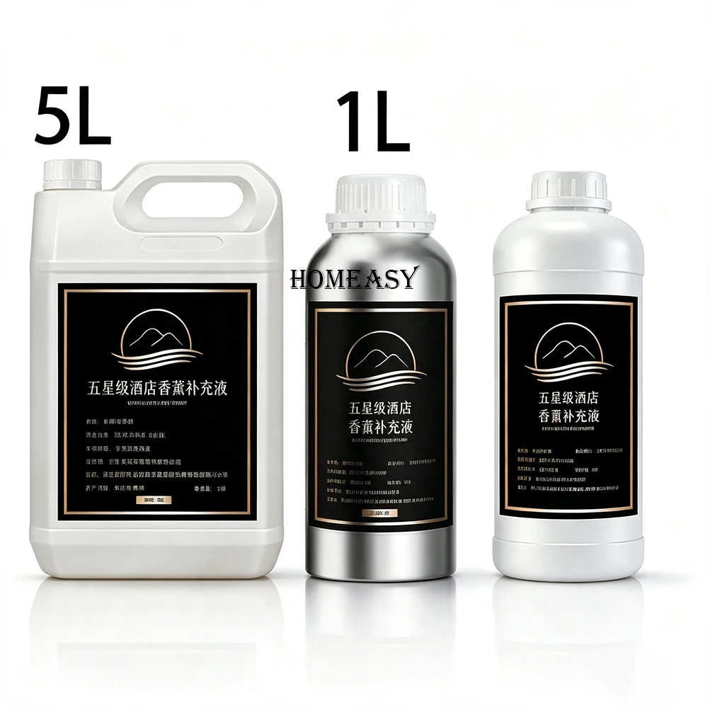 Hilton Hotel Scent Diffuser Refill Oil, 500ml 1L Large Capacity Aroma Oil For Reed Sticks Diffuser Machine Bedroom Air Freshener