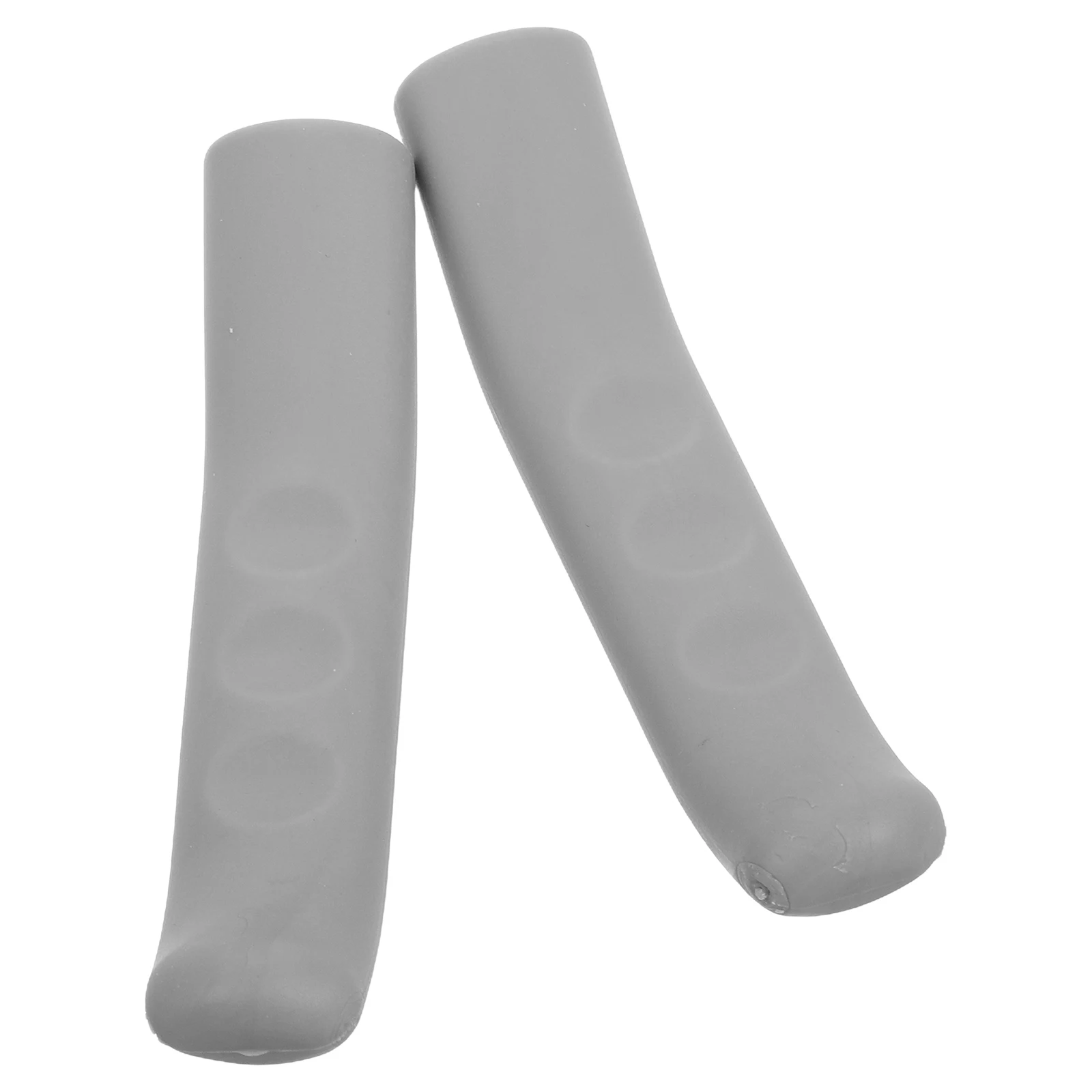 

1 Pair Bicycle Brake Handle Protection Sleeve Anti-slip TPR Cover For Mountain Road Folding Bike Grey Long Ride Universal Fit