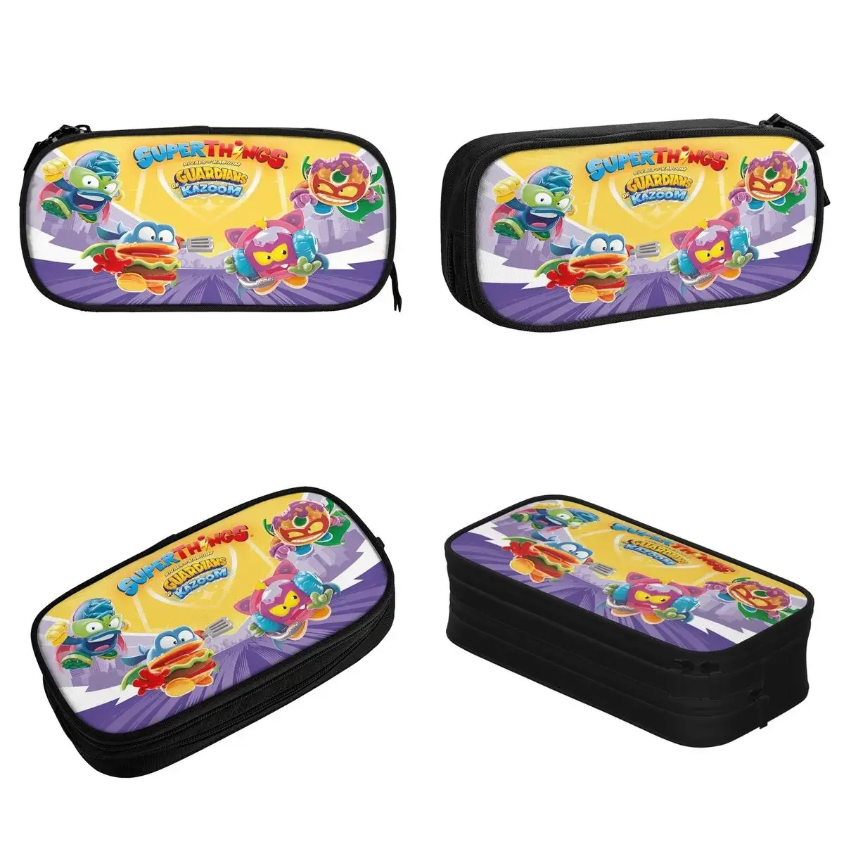 Super Things Funny Game Etui Pen Box Tas Student Grote capaciteit Studenten School Rits Etuis