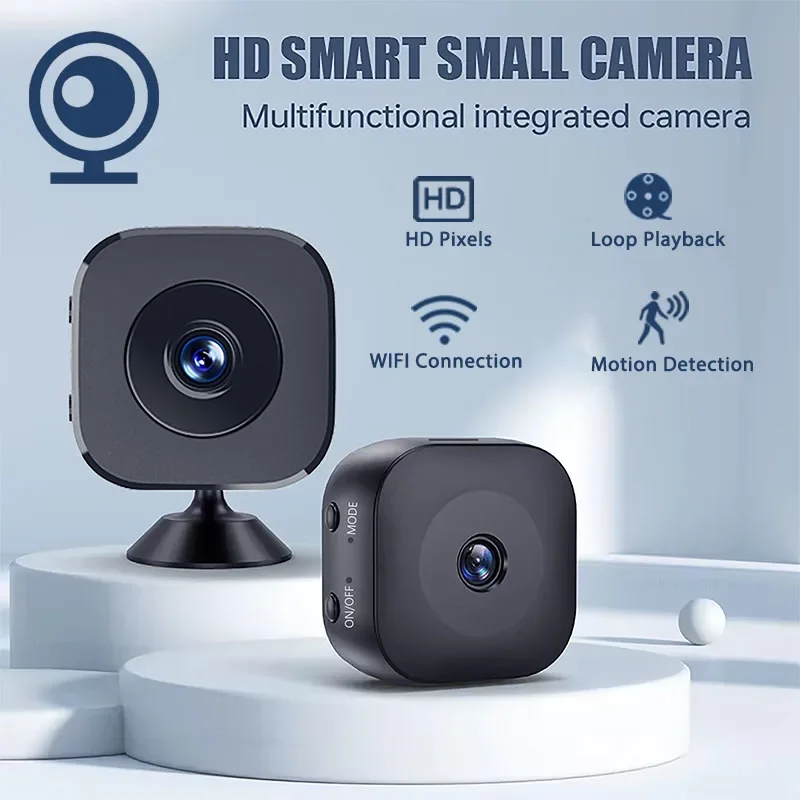 Mini WiFi Camera Indoor Safety Security Surveillance Baby Monitor 1080P HD Night Vision Camcorder IP Cam Audio Video Recorder