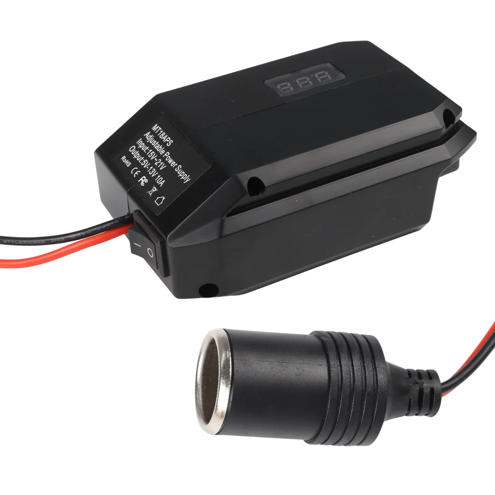 

Reliable Step Down Converter Adapter for 18V to 12V Battery Power for Car Gadgets and Chargers Compatible with For DCB200