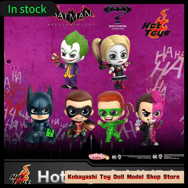 

In Stock HotToys Batman Joker Harley Quinn Robin Riddler Two-Face Collectible Figures