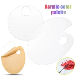 Nail Beauty Makeup Liquid Foundation Acrylic Color Palette Stainless Steel Double End Scraper Mixing Color Mixing Knife Color Mi