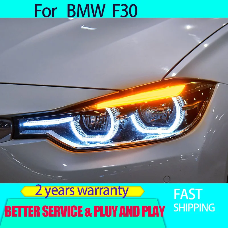 Car Styling for BMW F30 Headlight 2013-2018 F30 Head Light 320i 318i 325i 330i 328Li LED DRL Turn Signal High Beam