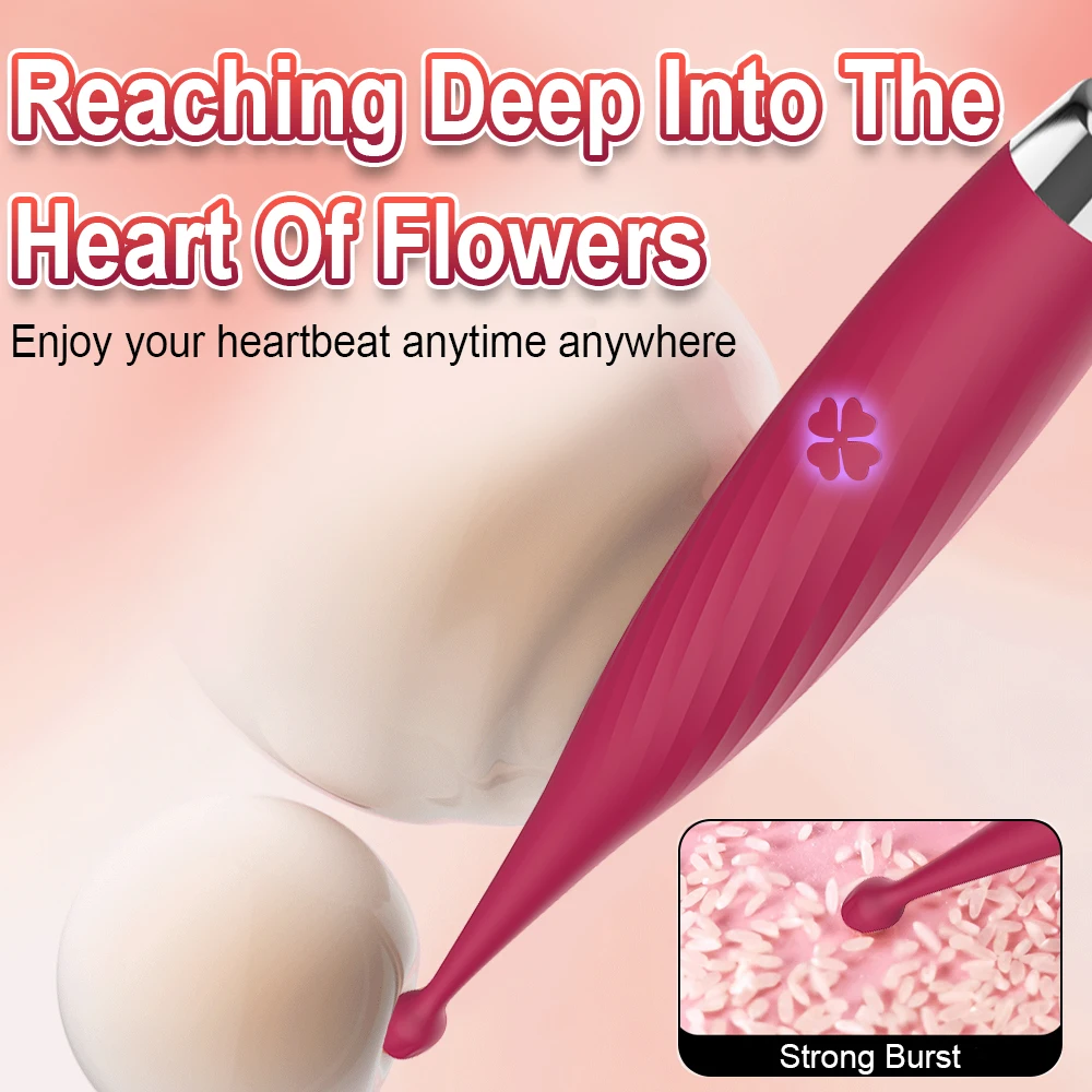 Honey Bean Stimulation Vibrator Nipple Clitoris Stimulator Vagina Massager Powerful High Frequency Female Couples Sex Toys view 3