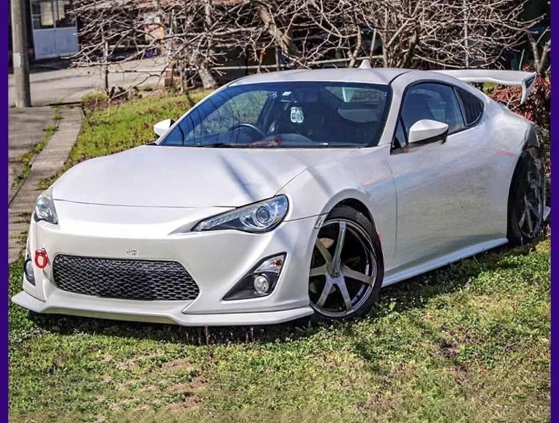 

Suitable For 12-16 Toyota GT86 Modified Vertex Surrounded Front Bar 86 Carbon Fiber Front Shovel Front Lip Spoiler