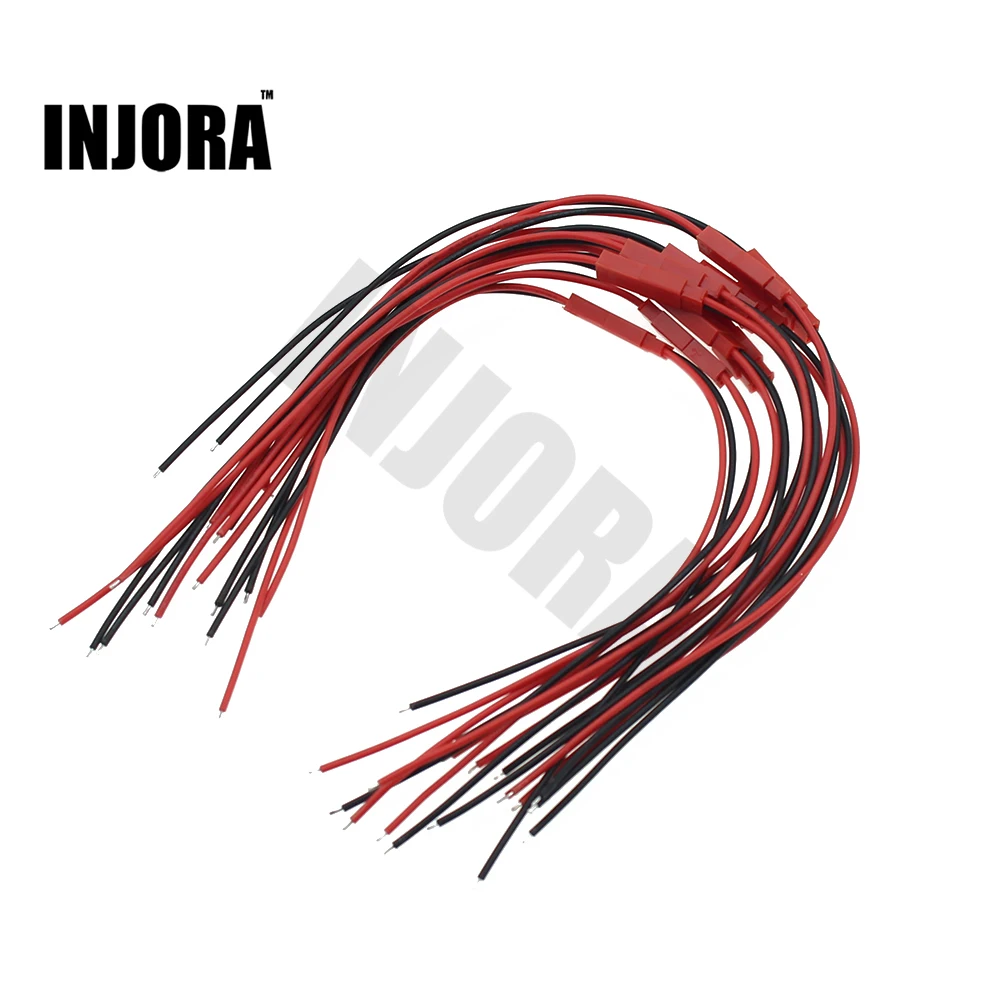 INJORA 10Pairs 150mm connettore JST maschio e femmina per batteria RC Lipo RC Drone modello di barca per auto