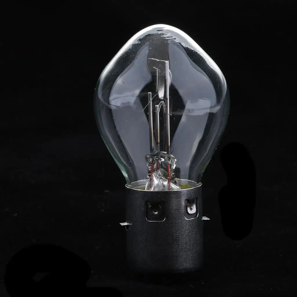 Quartz Glass Lamp H4 Halogen Bulb Motorcycle Headlight for E Marked Motorcycle Lighting and Safe Night Riding