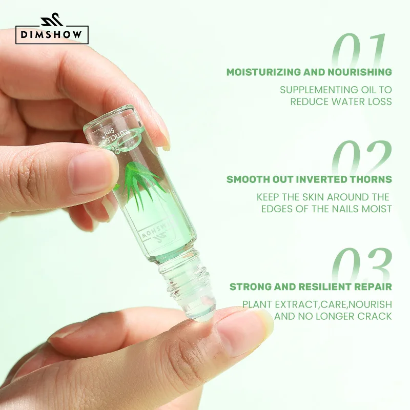 Nail Nutrition Oil, Nail Care Oil, Manicure Nourishing Pen, Repair Nail Edges to Prevent Breakage and Hangnails, Gentle Softening and Exfoliating Nail Edge Care Solution