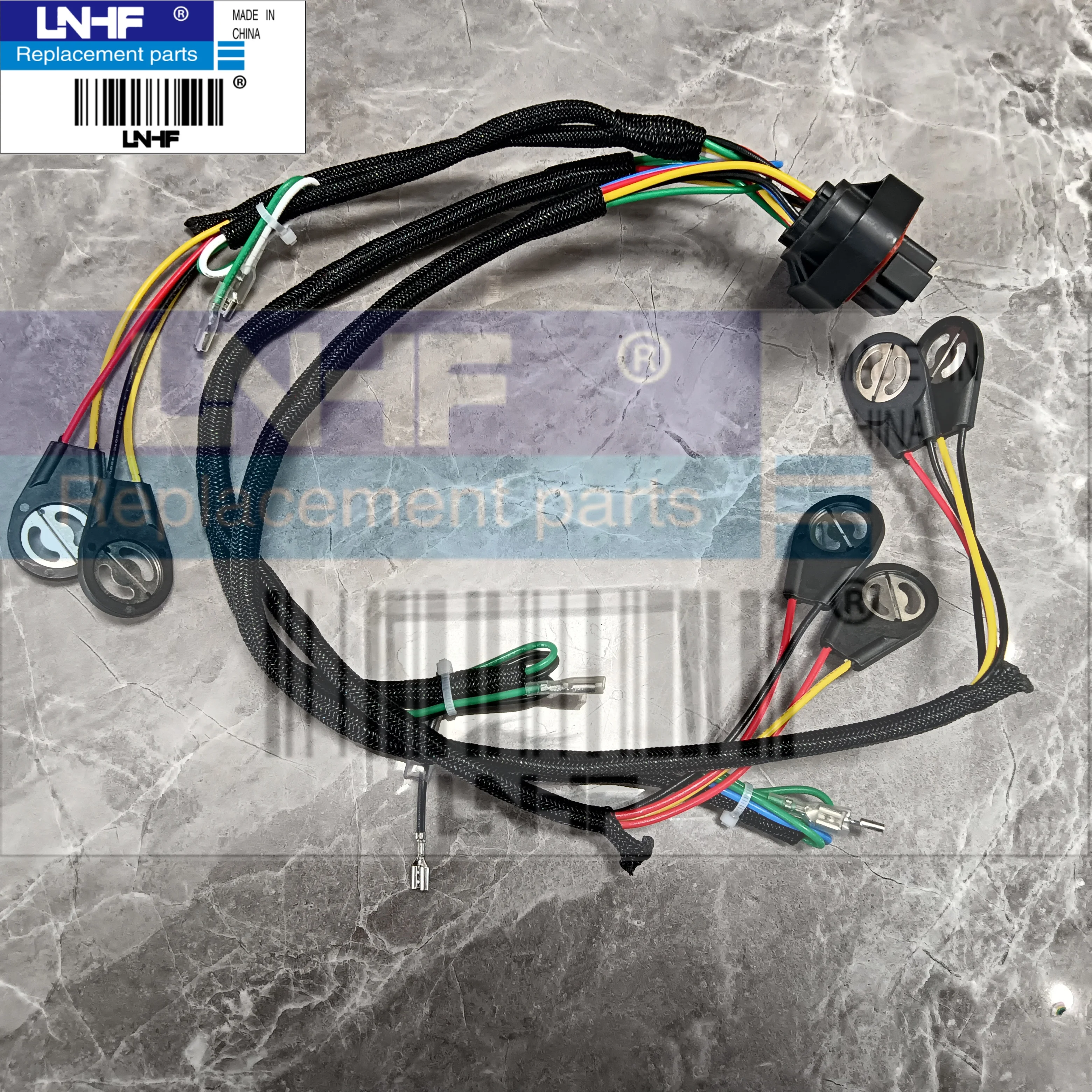 

LNHF Harness Assembly 4P-9537 4P9537 Compatible Cable Engine 3176B 3176C 3196 Excavator 345B 365B For Catpillar