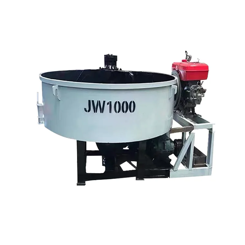 

Vertical Flat-mouth Concrete Mixer Small Volumetric Concrete Mixer, Manual Hopper Suitable for Construction Sites