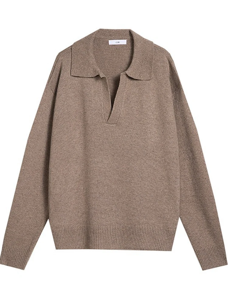 خمر بدوره إلى أسفل طوق سترة بولو الرجال 2026 ربيع الخريف العصرية سليم صالح لاعبا عادية رجالي بلون متماسكة قمصان بولو