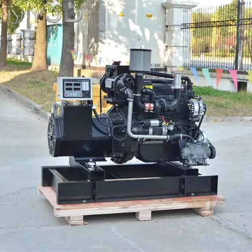 Weic-hai Generator for Boat Single Phase 25kva 30kva 40kva 20kw 25kw 30kw 3 Phases Marine Generator 35kw