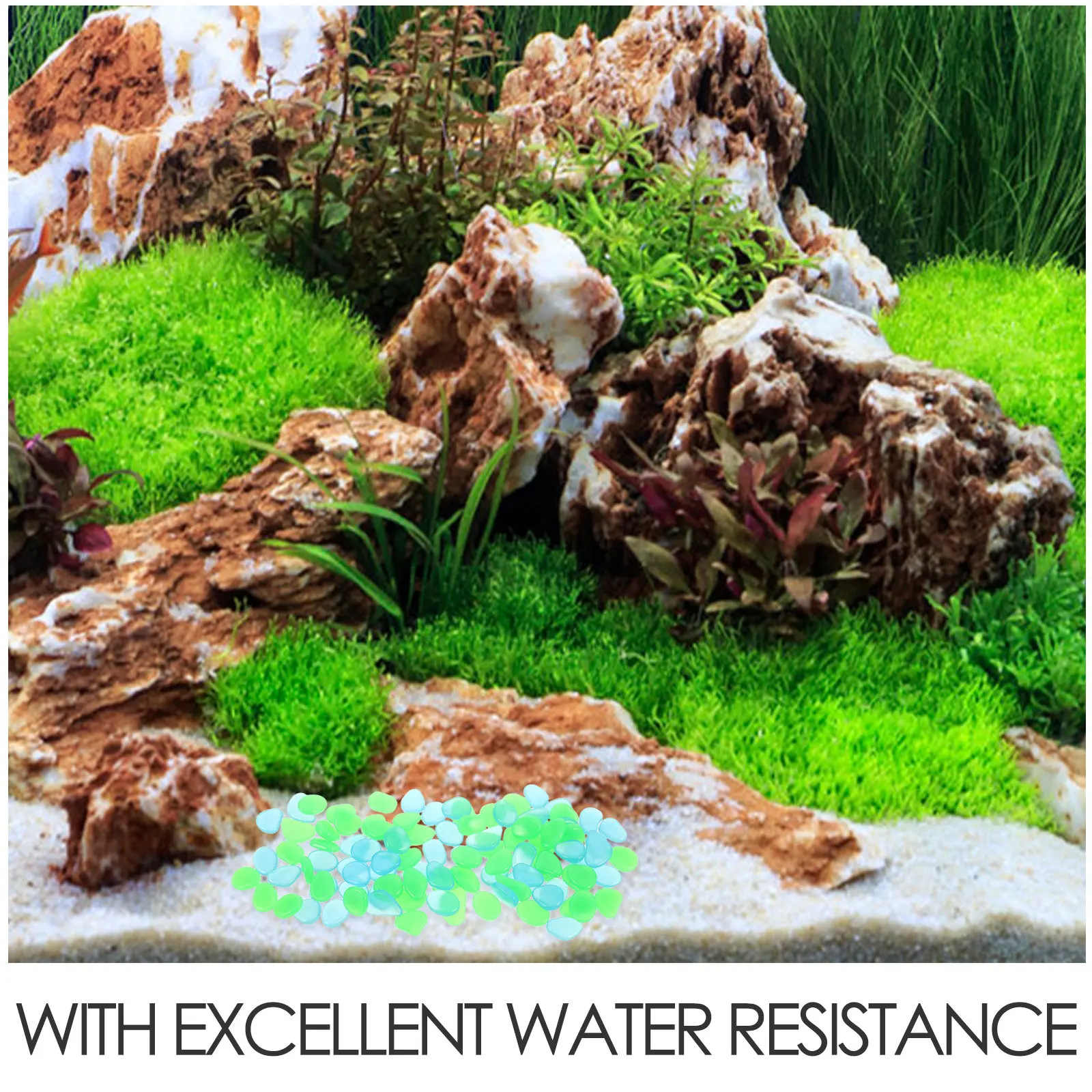 100 Pezzi di Pietre Luminose N - Aquarium Decoration Rock recensione e prezzo