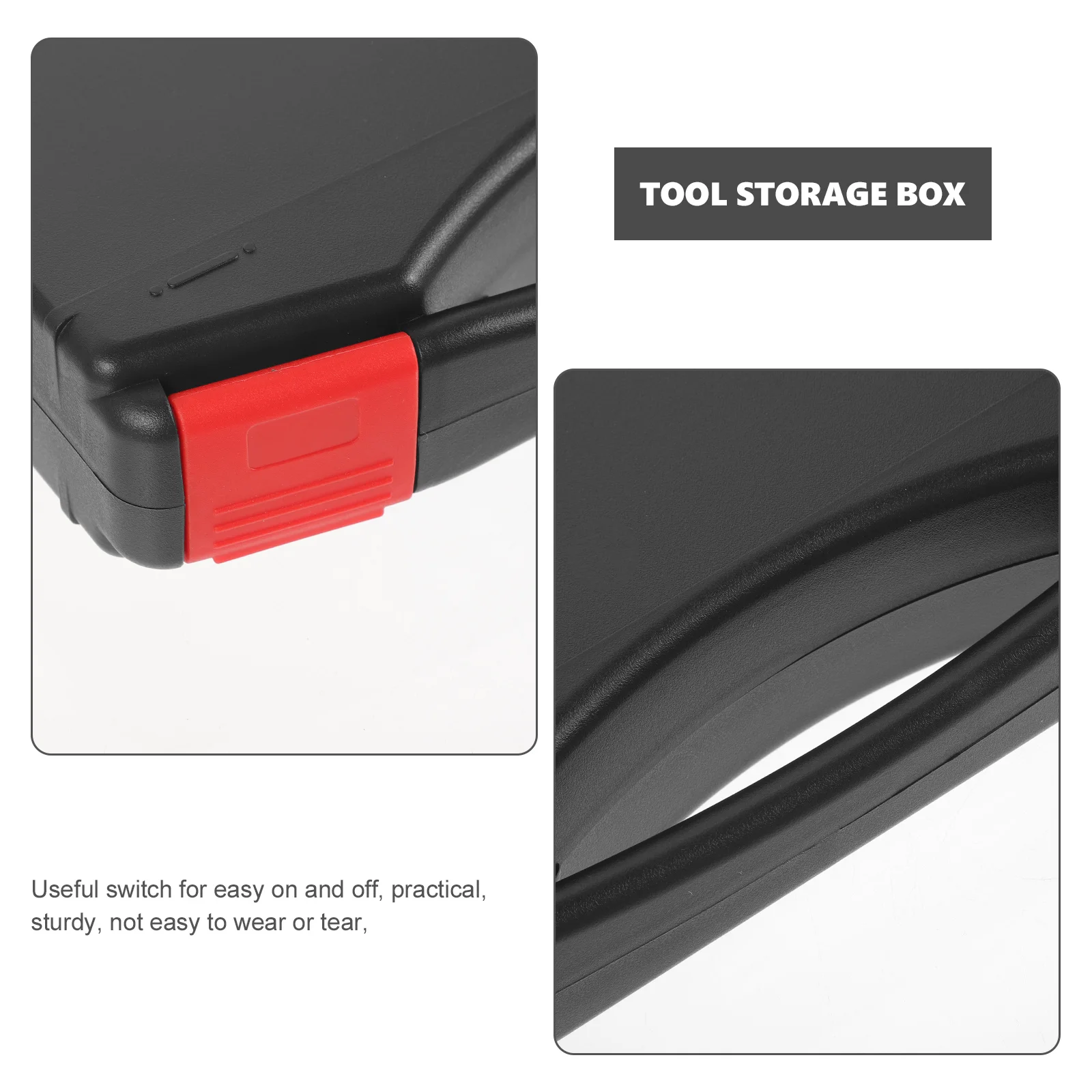 Tool Storage Box Plastic Tool Case Drop Resistant Portable Hand Tools ganizer Large Capacity Essential Travel Toolbox