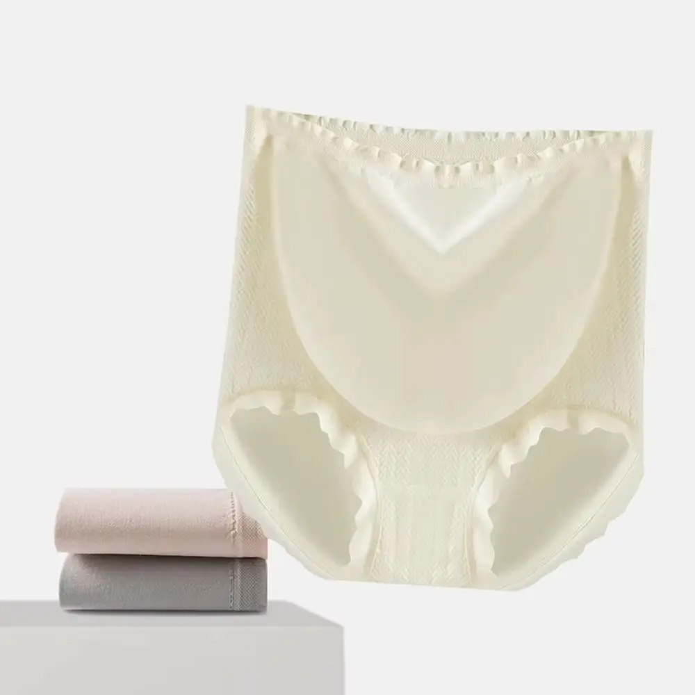 

Belly Support Maternity Underwear Hip Lifting Antibacterial Women'S High Waist Underpants Seamless Cotton