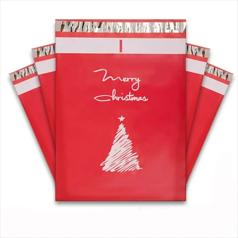 10/100PCS Self-Seal Poly Mailers Packaging Bag - Shipping Envelopes for Clothing, Gifts & Ecommerce Christmas Gifts DIY Dress