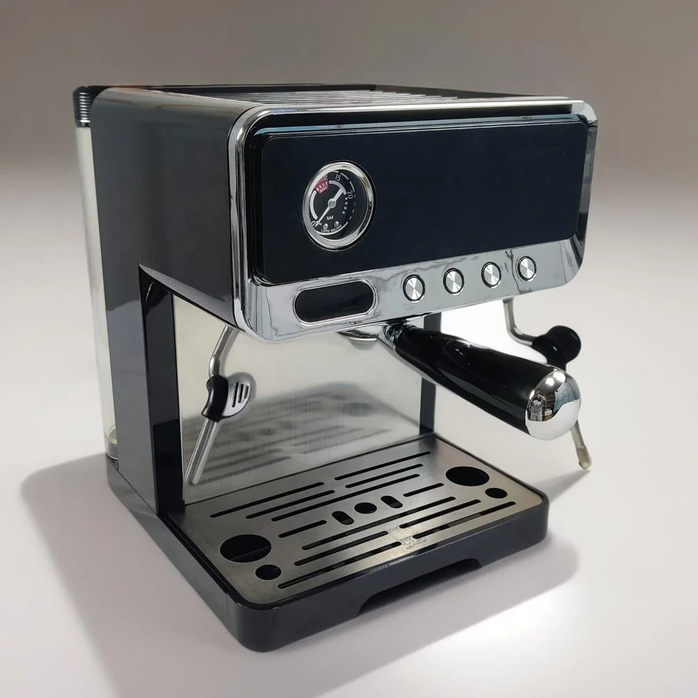 

ST Customized Wholesale Cheap Milk Frothing Steam Moka Macchiato Coffee Machine Espresso Coffee Maker