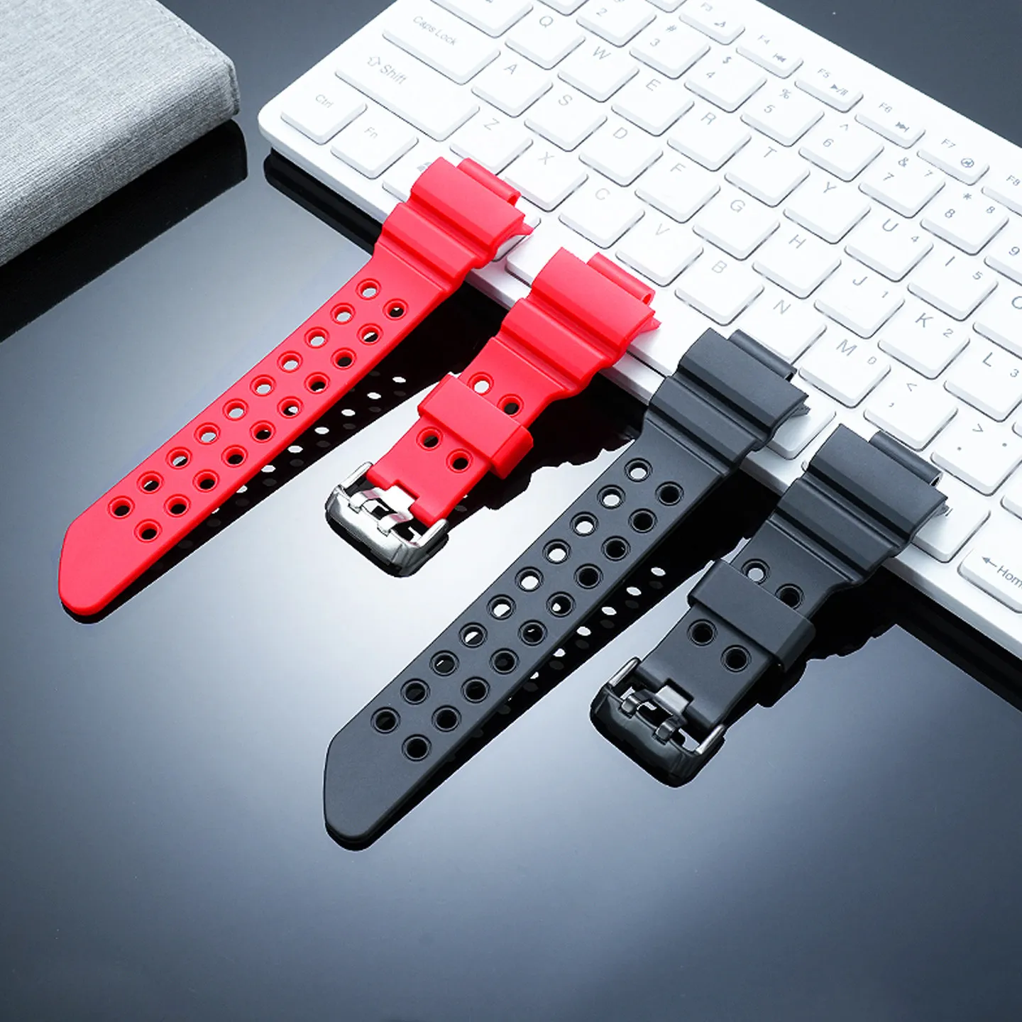 Suitable for Casio 5623 Seventh Generation Frogman GWF-A1000 Waterproof Silicone Strap