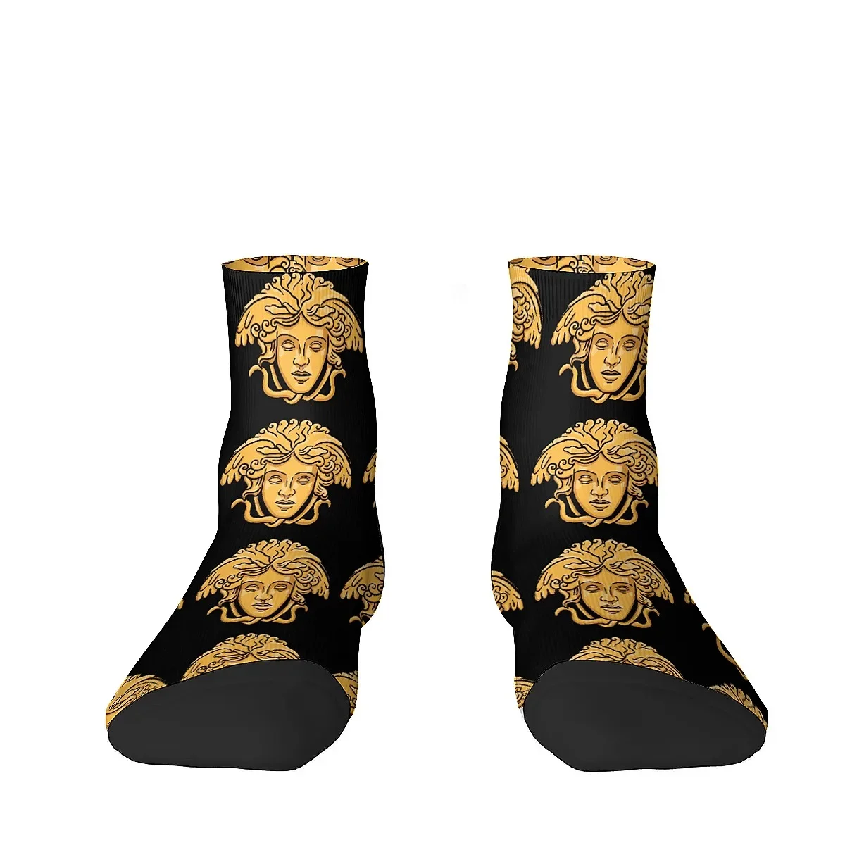 Vintage Statue Art Crazy Unisex Soft Breathable Comfortable Carnival Low-top Socks Suitable for Everyday Wear in All Seasons