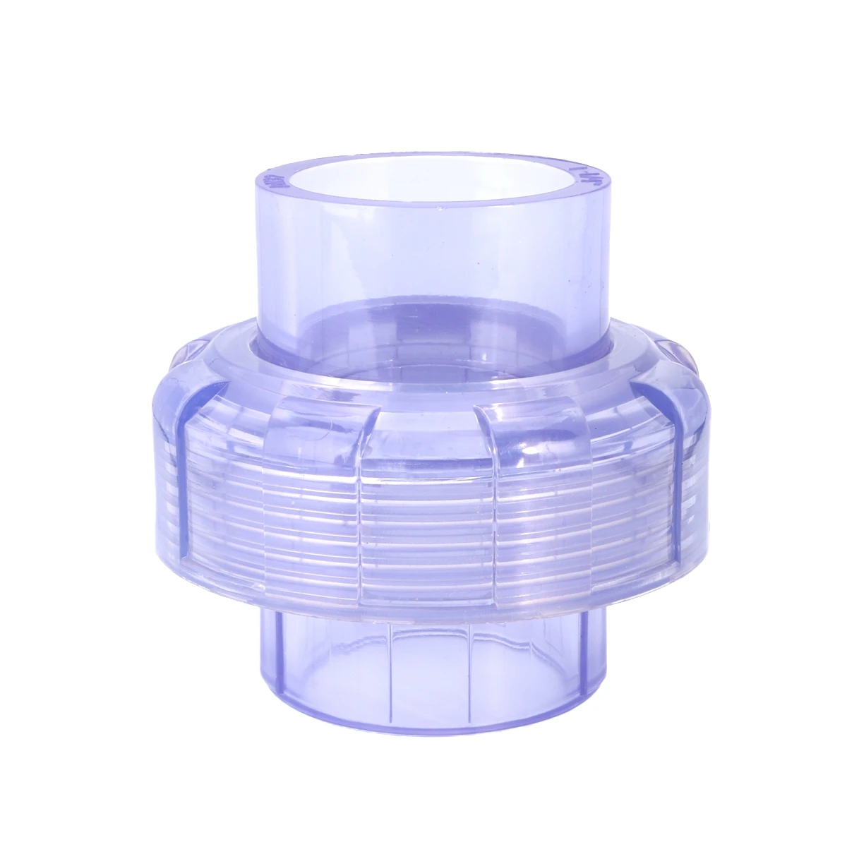 20/25/32/40/50/63mm Translucent UPVC Union Connector Water Pipe Couping Fittings Fish Tank Union Adapter Aquarium Tube Joints